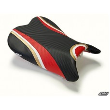 LUIMOTO (Lucky Strike) Rider Seat Cover for the SUZUKI GSX-R600 / GSX-R750 (06-07)